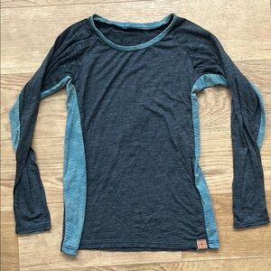 Light Weight Merino Wool Base Layer Long Sleeve / One Of A Kind / XS